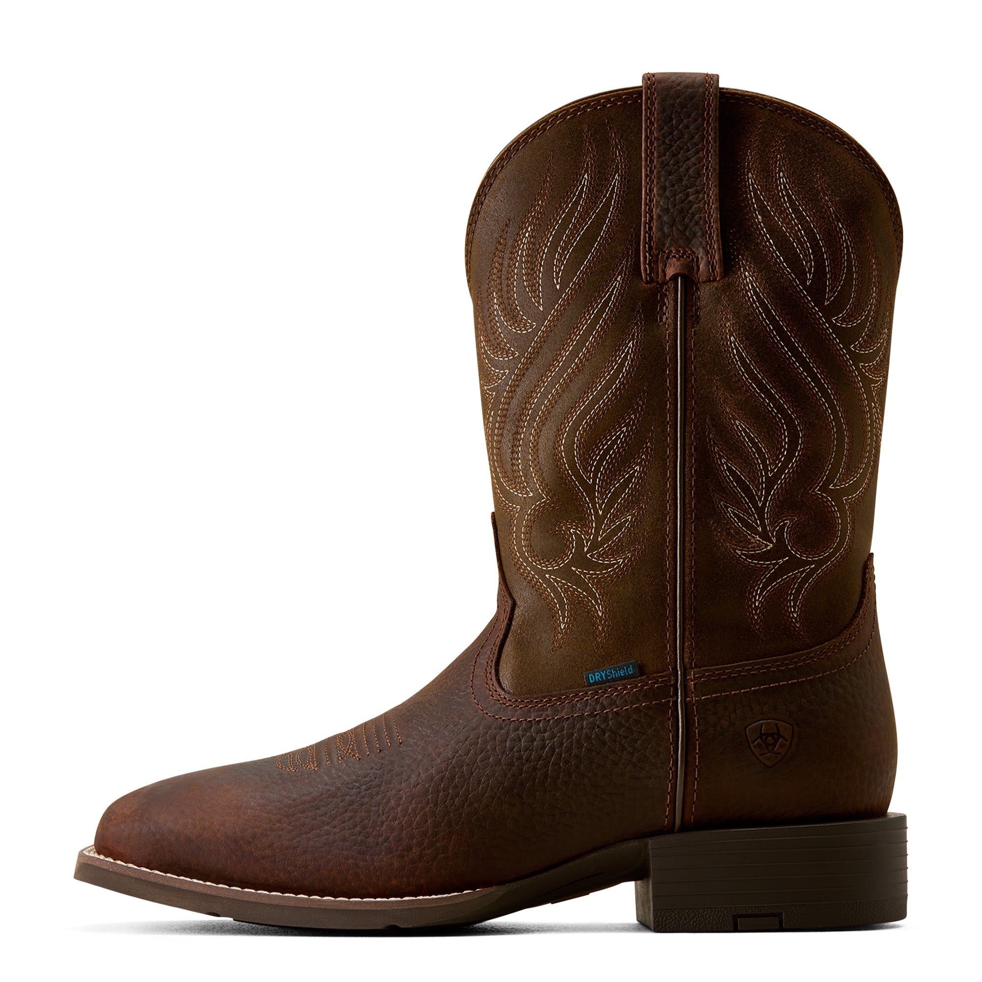 Ariat Mens Sport RIGGS H2O Wide Square Toe - Colour: Copper Kettle Espresso Tan