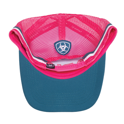 Ariat ARROW Trucker Cap - NAVY/PINK