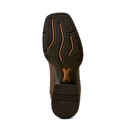 Ariat Mens Sport RIGGS H2O Wide Square Toe - Colour: Copper Kettle Espresso Tan
