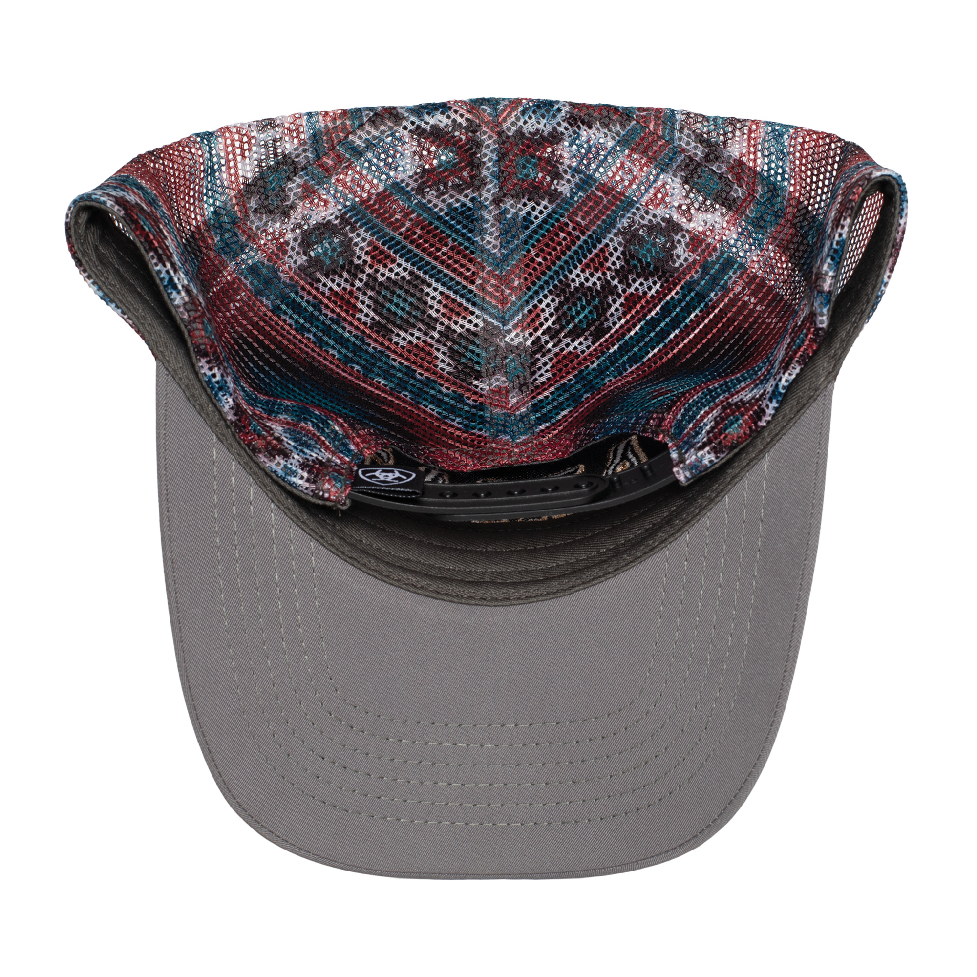 Ariat LONG HORN Trucker Cap - GREY