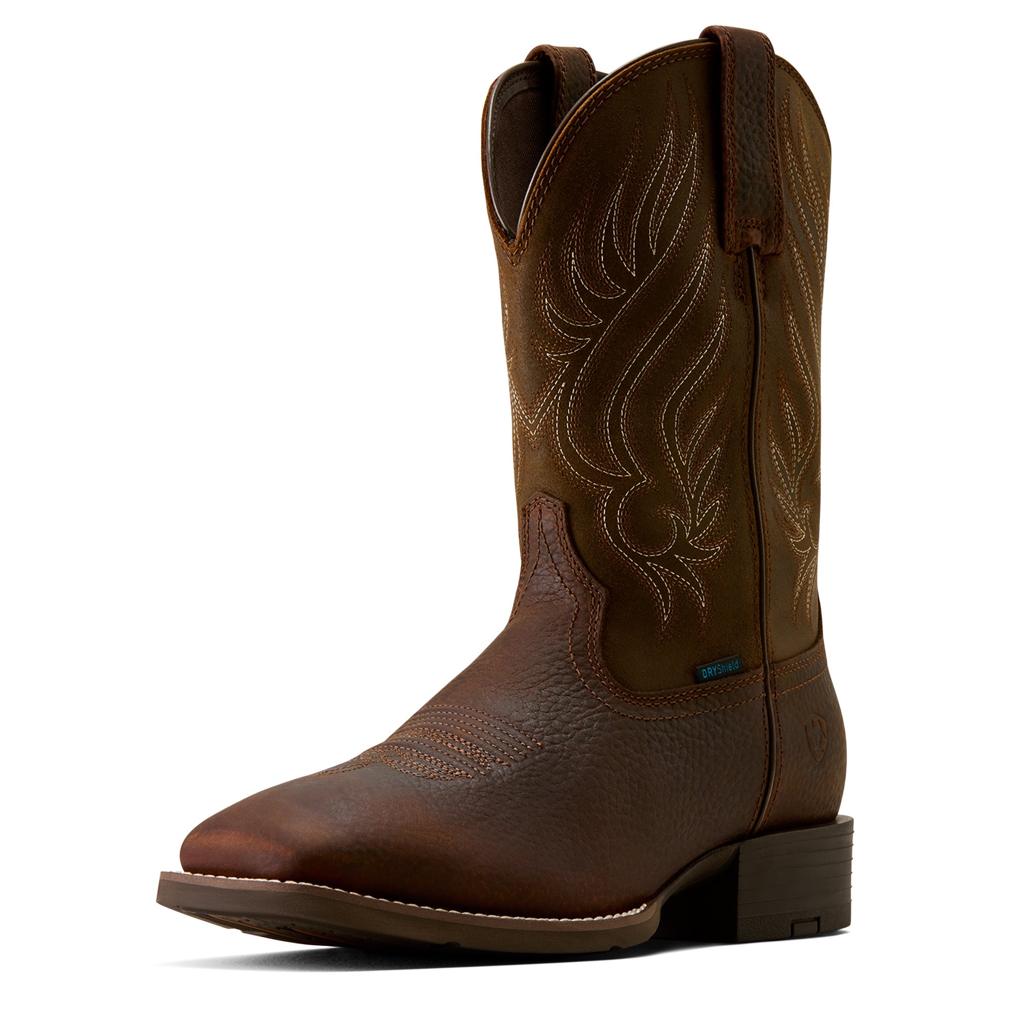 Ariat Mens Sport RIGGS H2O Wide Square Toe - Colour: Copper Kettle Espresso Tan