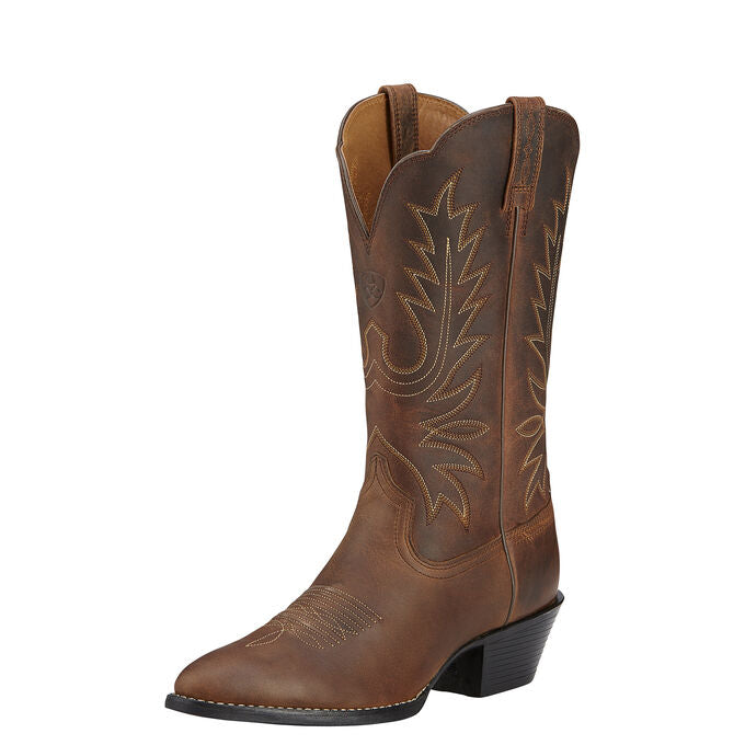 Ariat Womens Heritage Western R- Toe Boots - C Width