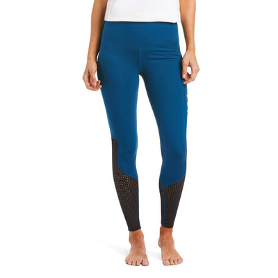 Ariat Womens EOS FULL SEAT TIGHTS - Blue Opal Colour Block