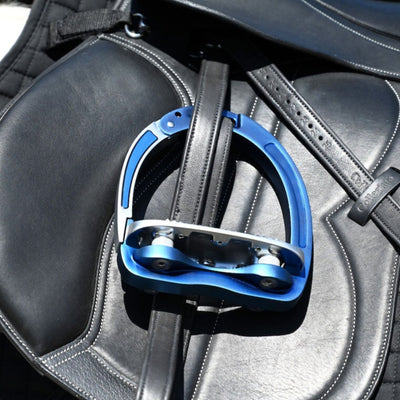 Korsteel EQUALIZE Safety Release Stirrups - BLUE