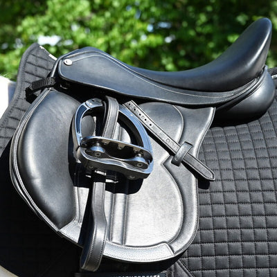 Korsteel EQUALIZE Safety Release Stirrups - Gunmetal Black