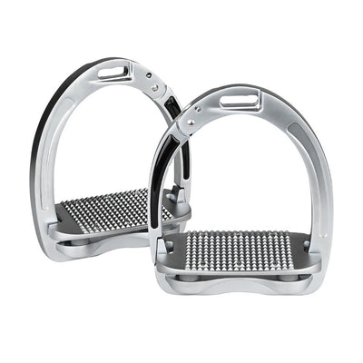 Korsteel EQUALIZE Safety Release Stirrups - Silver