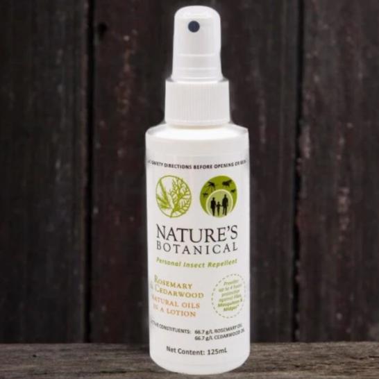 Nature's Botanical Rosemary & Cedarwood Spray - Natural Insect Repellent