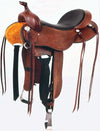 Cashel Trail Saddle With Horn - Rough Out