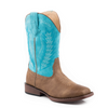 Roper LITTLE KIDS Billy Tan/Turquoise Boots