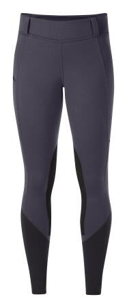 Kerrits Sit Tight WINDPRO KNEEPATCH - Wide Waist Band - EBONY