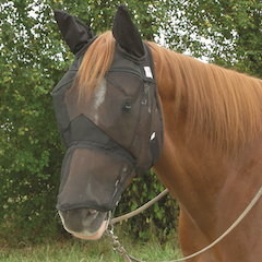Cashel Quiet Ride Fly Mask LONG w Ears