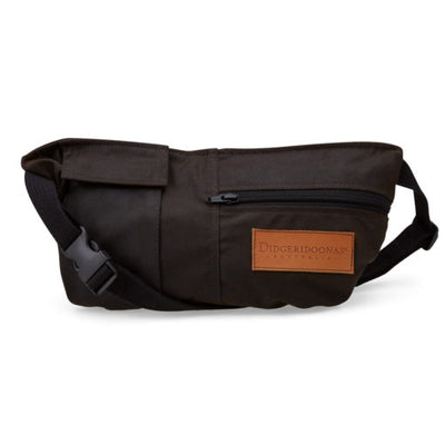 The Bushwalker Oilskin Bum Bag by Didgeridoonas Australia