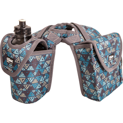 Cashel Saddle Bag Horn Bag with Lunch Bag and Bottle Holder - TRIBAL TEAL