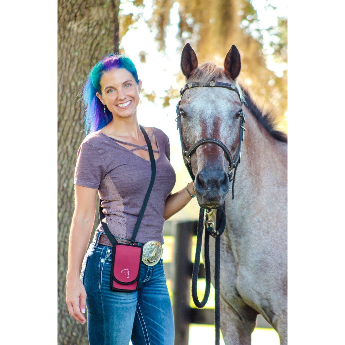 Horse Holster Cross Body Waist Strap