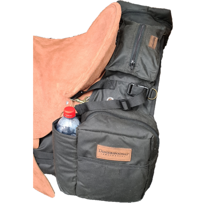 Oilskin Double Saddle Bags by Didgeridoonas Australia