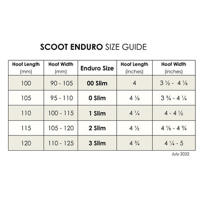 Scoot ENDURO Hoof Boot