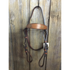 Ezy Ride Barcoo Bridle - Arrow Lace Browband - TAN