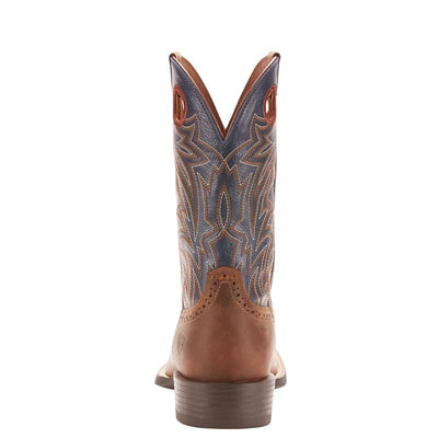 ARIAT MENS SPORT SIDEBET - Distressed Brown/Solid Blue