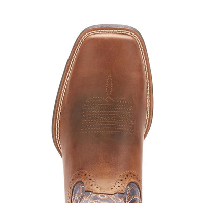 ARIAT MENS SPORT SIDEBET - Distressed Brown/Solid Blue