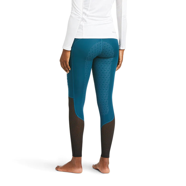 Ariat Womens EOS FULL SEAT TIGHTS - Colour: Eurasian Teal