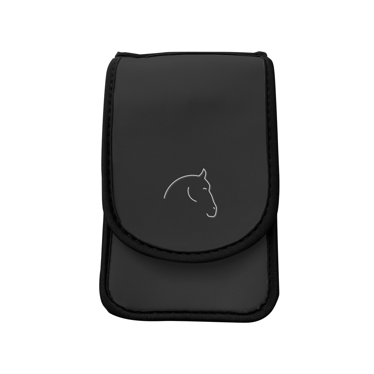 Horse Holster with Leg Strap, Swivel Pocket Strap and Cross-Body Strap - BLACK