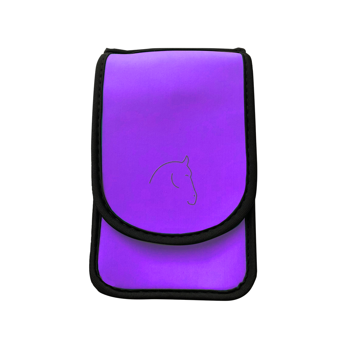 Horse Holster with Leg Strap, Swivel Pocket Strap and Cross-Body Strap - PURPLE