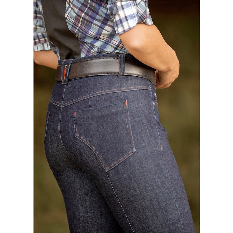 Kerrits Stretch Denim Extended Knee Patch Bootcut Riding Pants