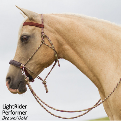 LightRider Bridle - Rope Performer with breakaway, includes reins