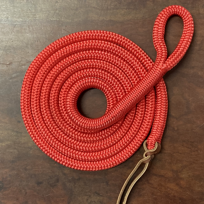 Nungar Knots Lead 12mm x 10FT Clipless - RED