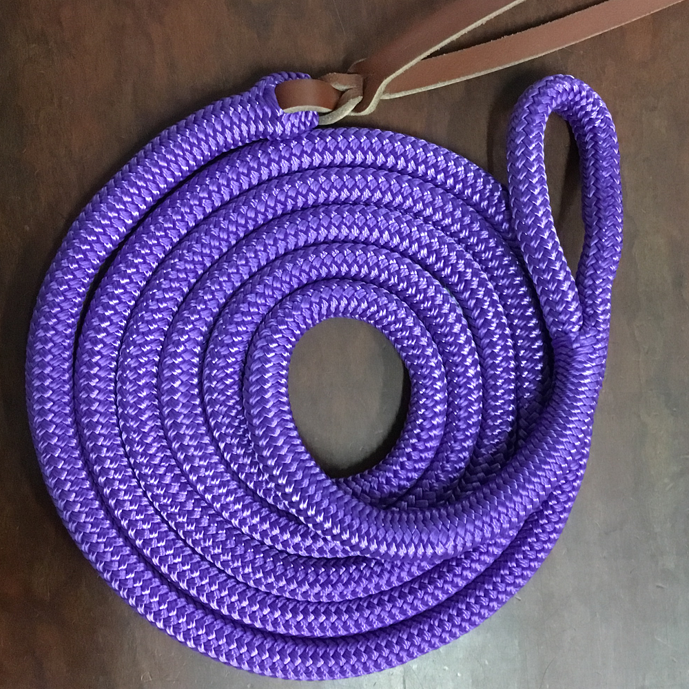 Nungar Knots Lead 12mm x 8FT Clipless - PURPLE