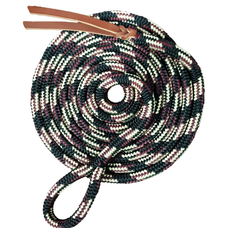 Nungar Knots Lead Rope - Clipless, 12mm Yachting Rope. EXCLUSIVE COLOURS