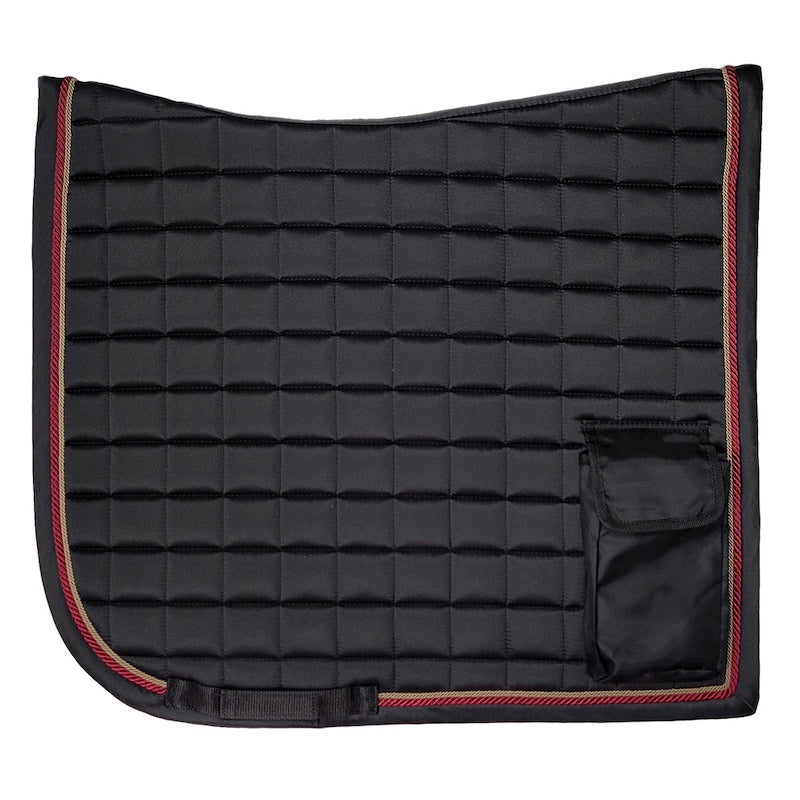 Zilco Saddle Cloth DRESSAGE UTILITY - BLACK
