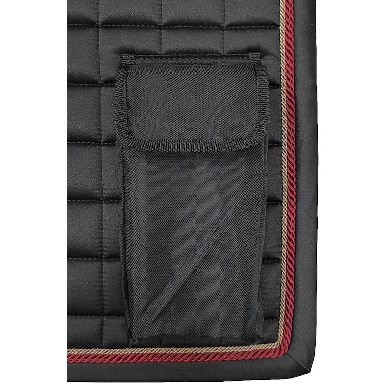 Zilco Saddle Cloth DRESSAGE UTILITY - BLACK