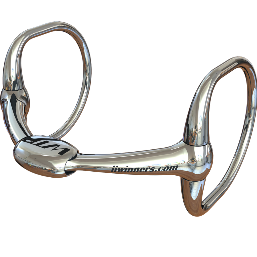 WTP DEE SNAFFLE EGGBUTT LIGHTWEIGHT BIT - Normal Plate