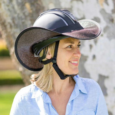 Helmet Brim - Standard, Sun Visor for Horse Riding Helmet