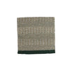 Fort Worth Double Weave Saddle Blanket 32x64" - GREEN