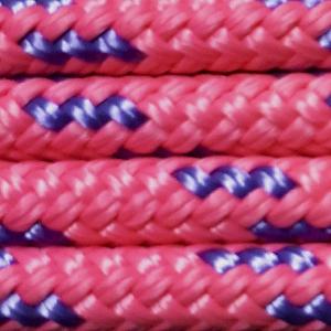 Nungar Knots 6mm Headstall - PINK PURPLE