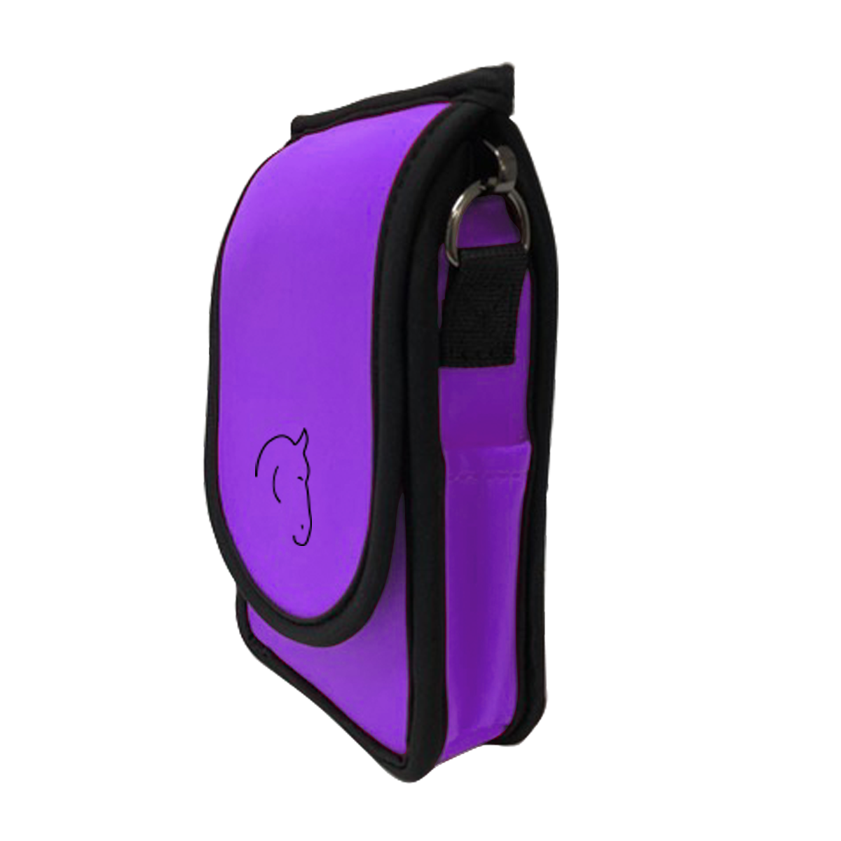 Horse Holster with Leg Strap, Swivel Pocket Strap and Cross-Body Strap - PURPLE