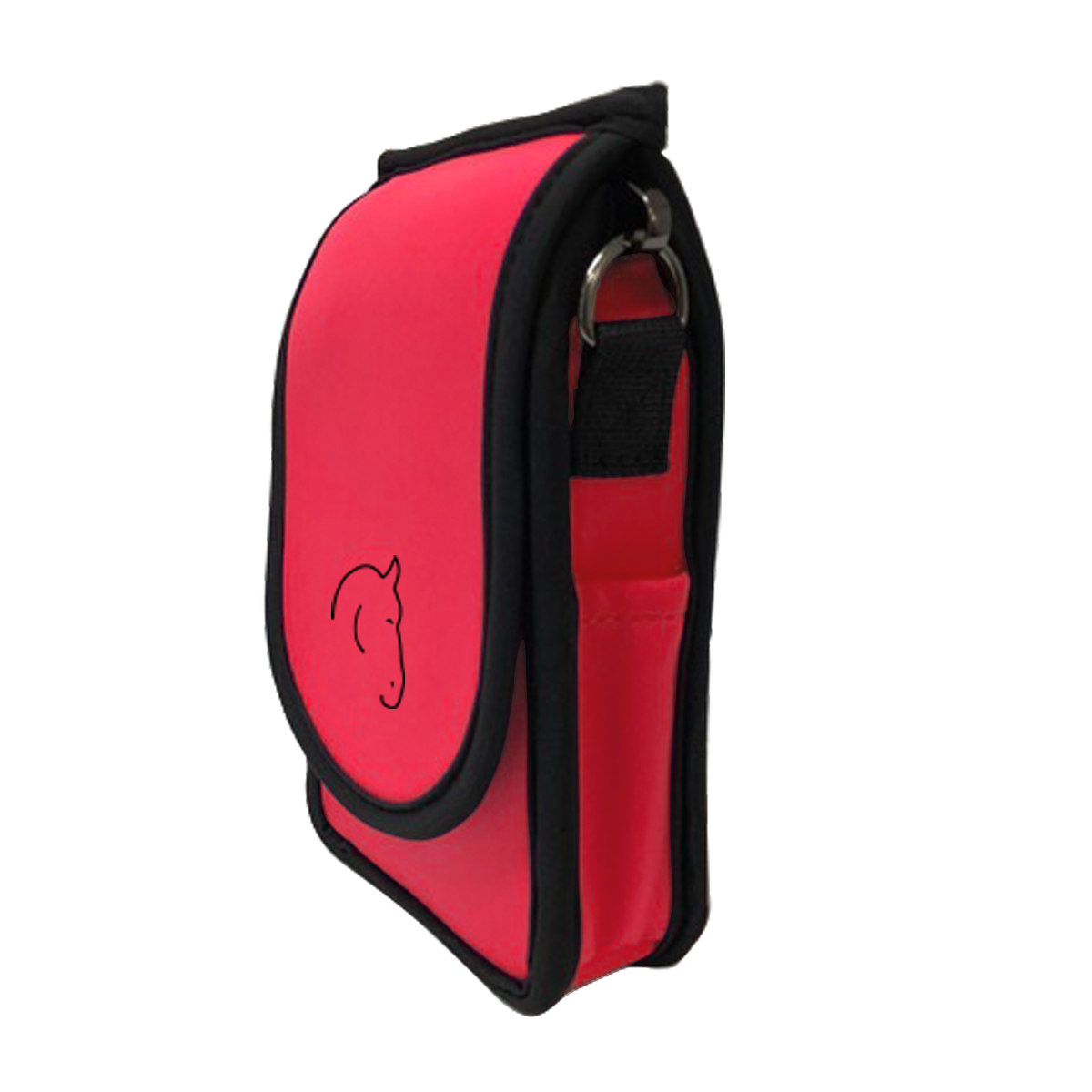 Horse Holster with Leg Strap, Swivel Pocket Strap and Cross-Body Strap - RED