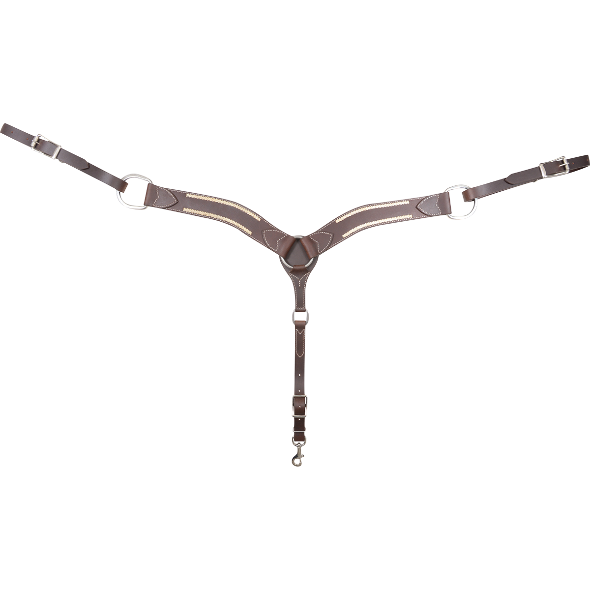 Cashel Breastcollar - Rawhide Lace