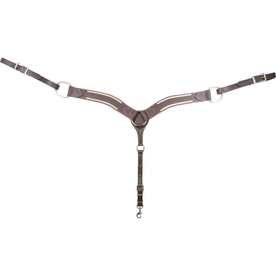 Cashel Breastcollar - Rawhide Lace